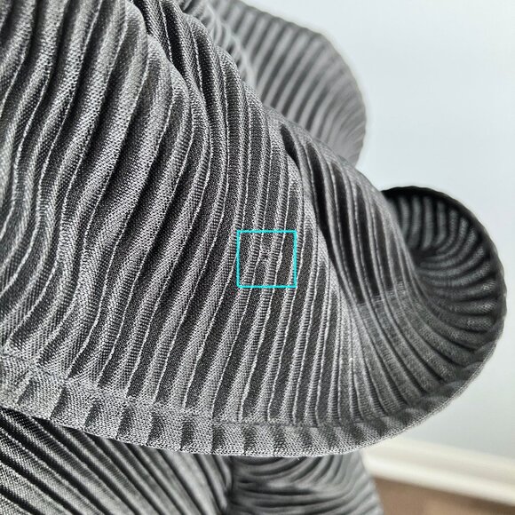 Romance Was Born Black Pleated Ruffled Midi Skirt Supernova Frills Small Medium - Picture 8 of 13